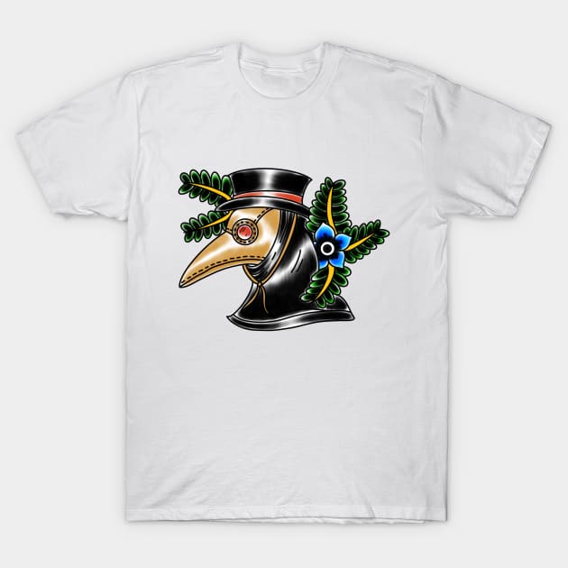 Plague Doctor T-Shirt by lexcutler97